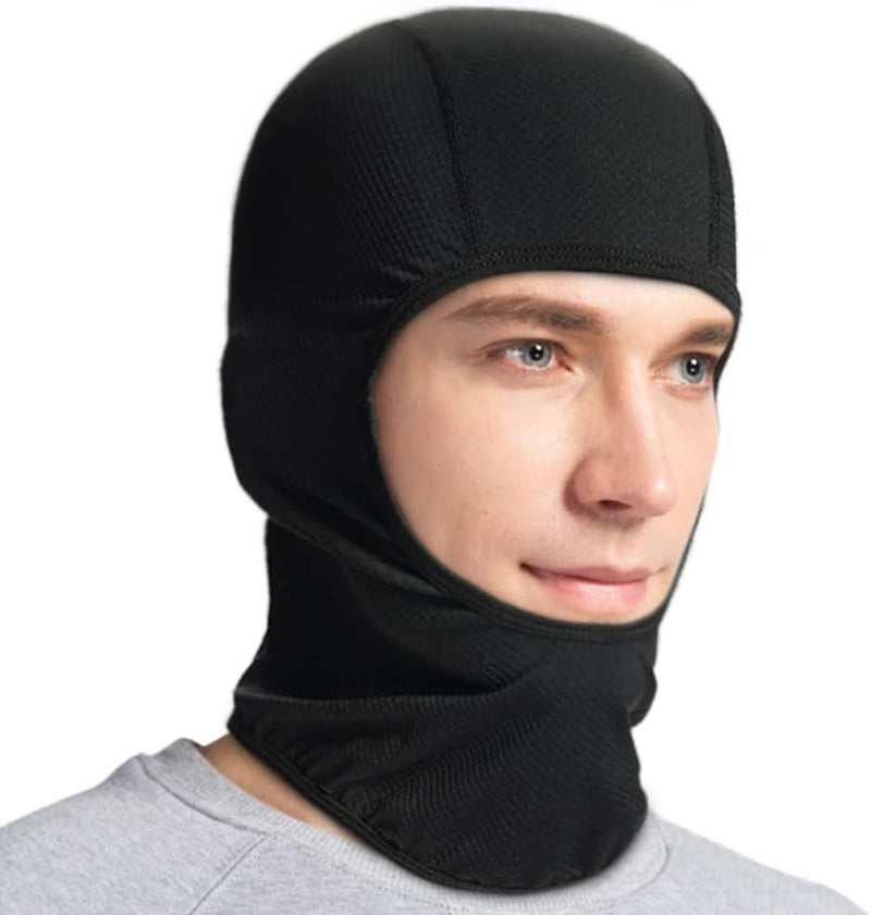 JOEYOUNG Motorcycle Balaclava for Men Quick Sweat Wicking Helmet Liner for Professional Motorcycling Beanie Cap - Image 1